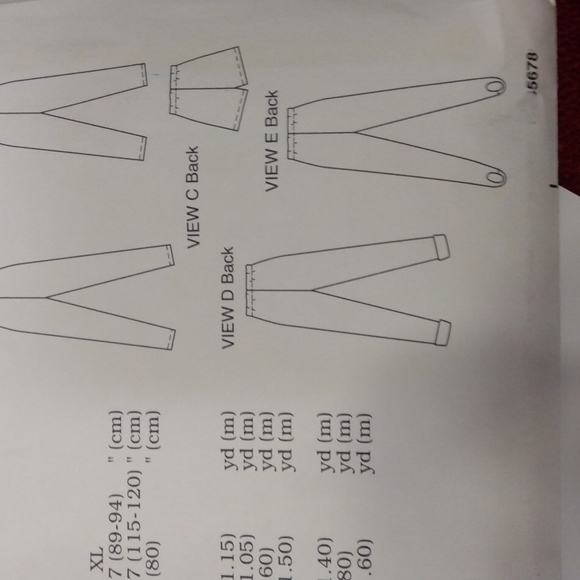 Kwik Sew Pattern #2303 - Picture 9 of 9